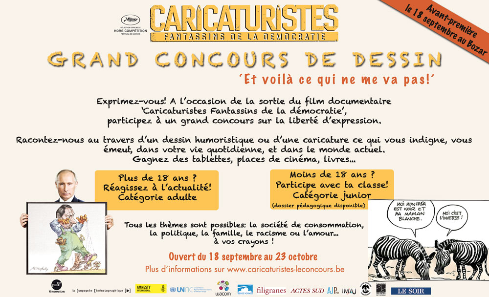 Caricaturistes - le concours