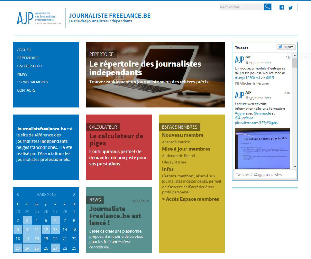 Journalistefreelance.be