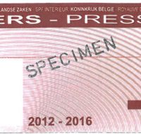 Carte de presse 2012-2016