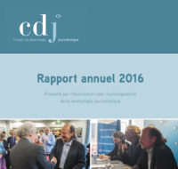 Rapport annuel 2016 du CDJ