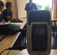 Atelier radio à la Summer school