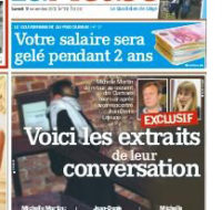 La Une de Sudpresse