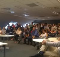 L'Avenir : le personnel en assemblée