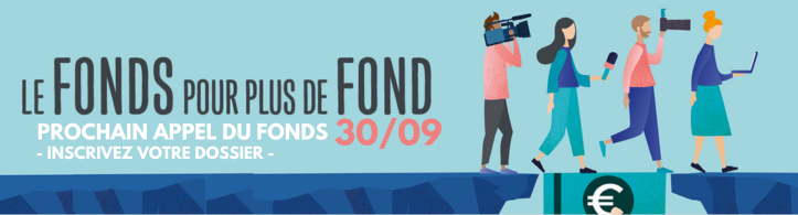 Bannière Fonds pour le Journalisme